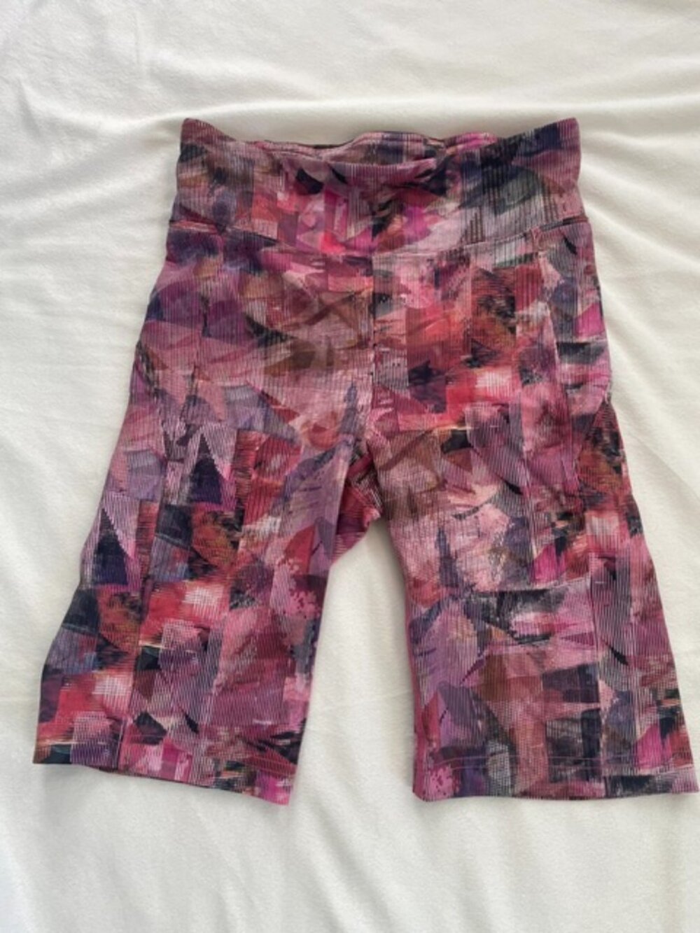 Lululemon Women's On Pace High Rise Activewear Short Pants, Pink, Size 6